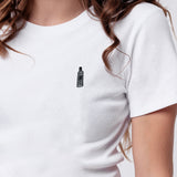 Three Sixty | Besticktes Bio Baumwoll Cropped T-Shirt