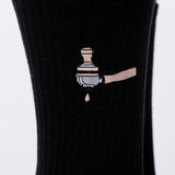 Serigrafía y manipulación | Calcetines de algodón orgánico bordados