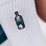Luft | Calcetines bordados de algodón orgánico