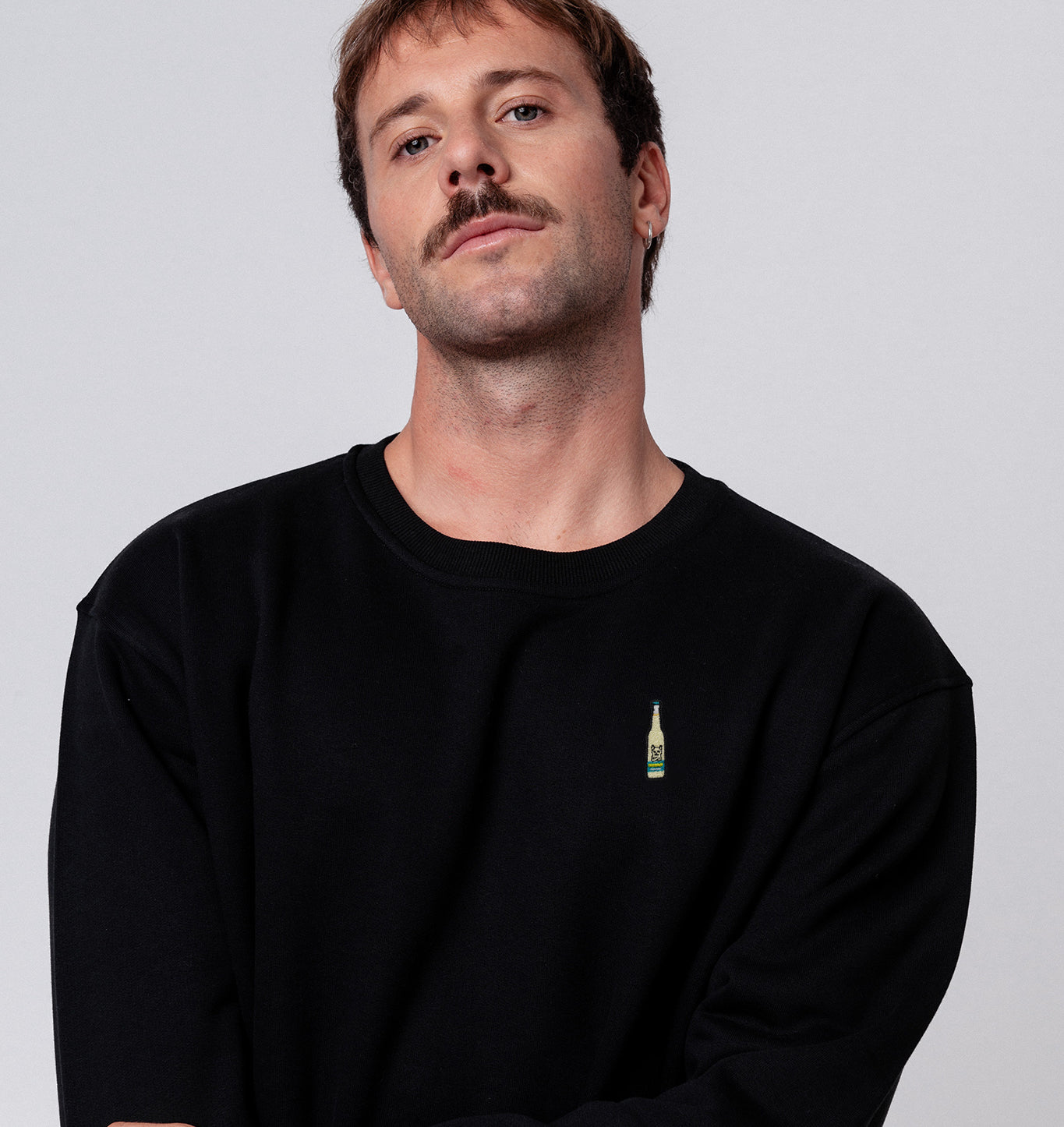 WINZZ Weinschorle  | Bestickter Bio-Baumwoll Unisex Pullover