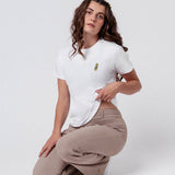 Chupito de Tequila | Camiseta bordada de algodón orgánico para mujer