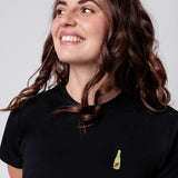 Freixenet | Camiseta bordada de algodón orgánico para mujer