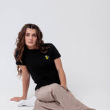 Maßkrug | Besticktes Bio Baumwoll Frauen T-Shirt