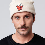 Beerpong | Gorro de algodón orgánico bordado