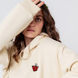 Beerpong | Sudadera bordada con capucha de algodón orgánico para mujer