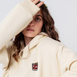 Negroni | Sudadera bordada con capucha de algodón orgánico para mujer