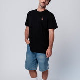 Astra | Besticktes Bio Baumwoll Unisex T-Shirt