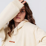 Firma Negroni | Sudadera con capucha bordada de algodón orgánico para mujer