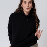 Very Disco | Sudadera con capucha bordada de algodón orgánico para mujer