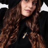 Mate | Sudadera bordada con capucha de algodón orgánico para mujer
