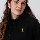 Mate Spritz | Sudadera con capucha bordada de algodón orgánico para mujer