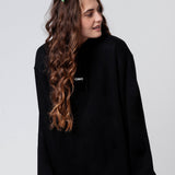 Fomo | Sudadera con capucha bordada de algodón orgánico para mujer