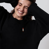 Penninger Blutwurz  | Besticker Bio Baumwoll Frauen Pullover
