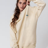 schnelle Brille | Bestickter Bio-Baumwoll Unisex Pullover