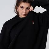 Penninger Blutwurz  | Besticker Bio Baumwoll Frauen Pullover