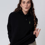 Mate Spritz | Sudadera con capucha bordada de algodón orgánico para mujer