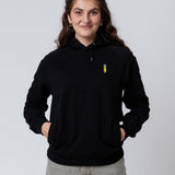 Cerveza | Sudadera bordada con capucha de algodón orgánico para mujer