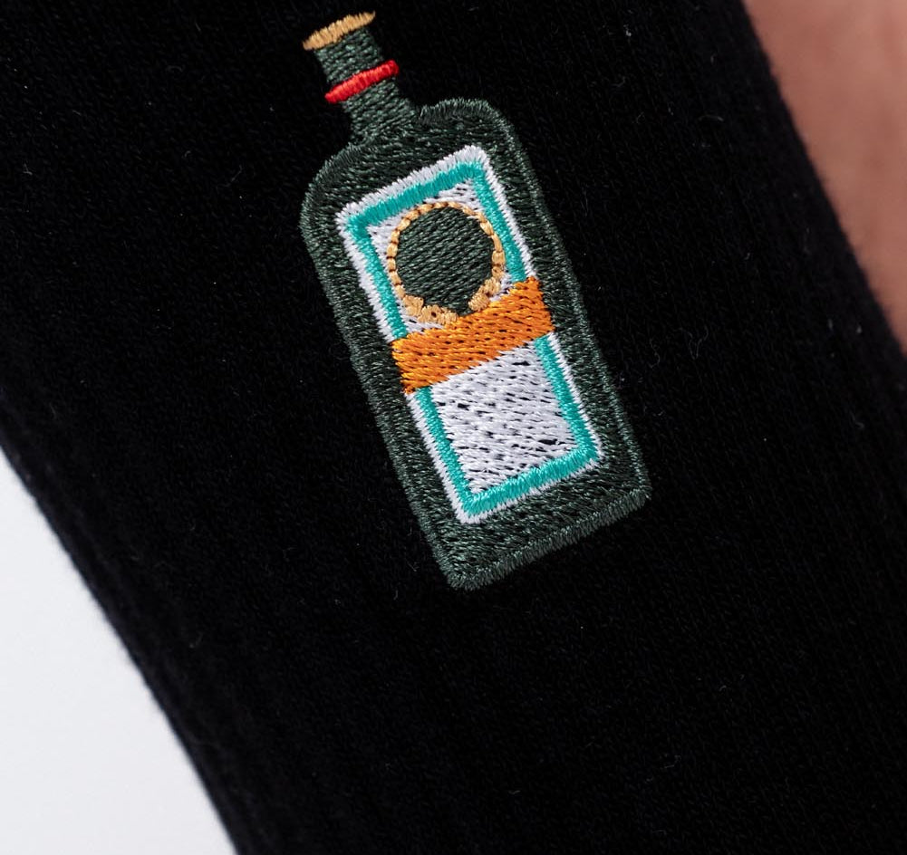 Jägermeister | Calcetines bordados de algodón orgánico