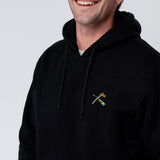 Champagnersäbel | Bestickter Bio-Baumwoll Unisex Hoodie