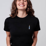 Ouzo | Besticktes Bio Baumwoll Frauen T-Shirt