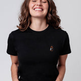 Whisky | Besticktes Bio Baumwoll Frauen T-Shirt