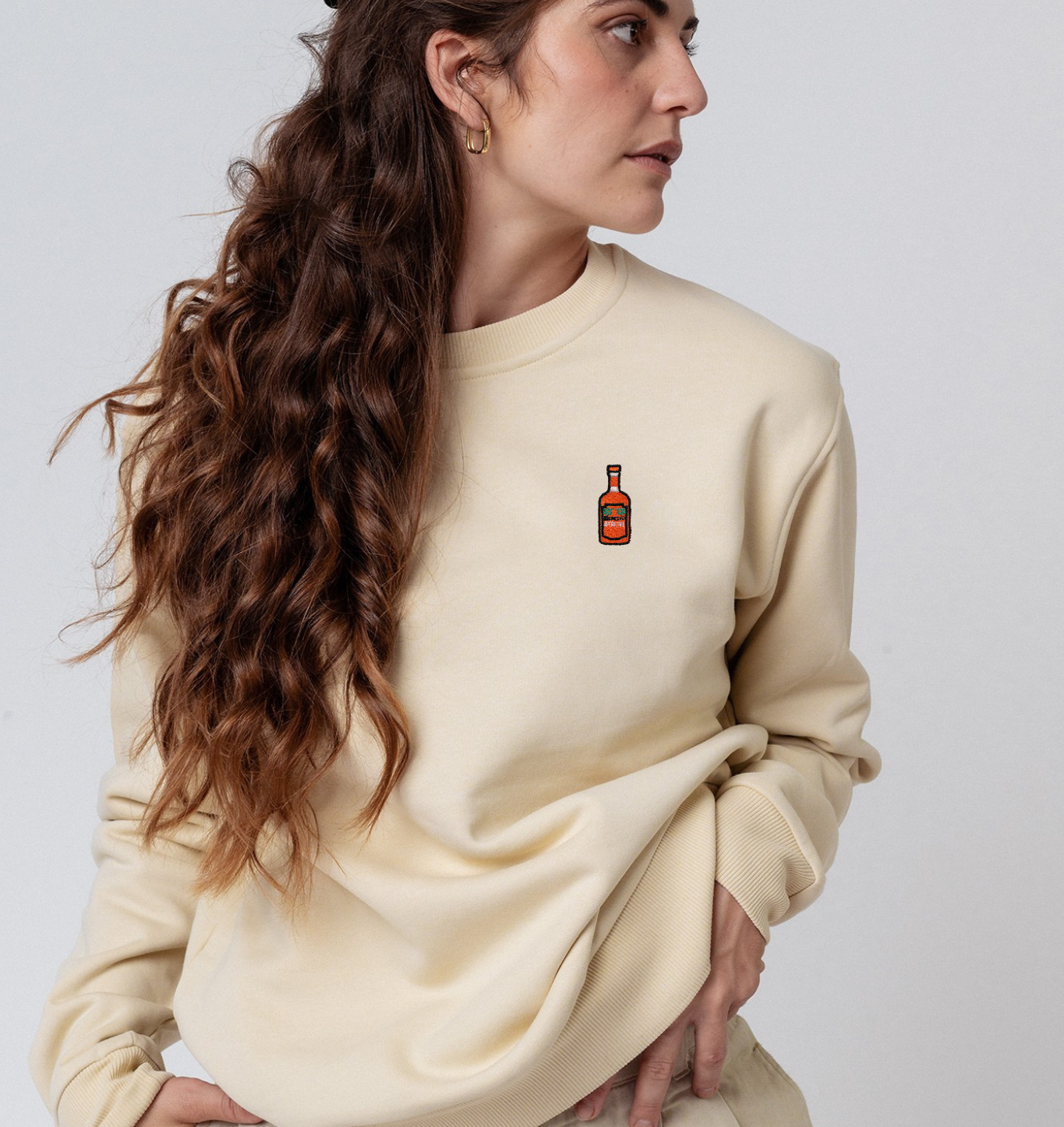 Mionetto Aperitivo | Bestickter Bio-Baumwoll Unisex Pullover