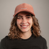 Out of Office| Bestickte Bio Baumwoll Cord Cap