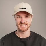 Very Disco  | Bestickte Bio Baumwoll Cord Cap