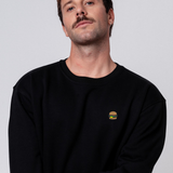 Burger | Besticker Bio Baumwoll Unisex Pullover