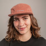 Out of Office| Bestickte Bio Baumwoll Cord Cap