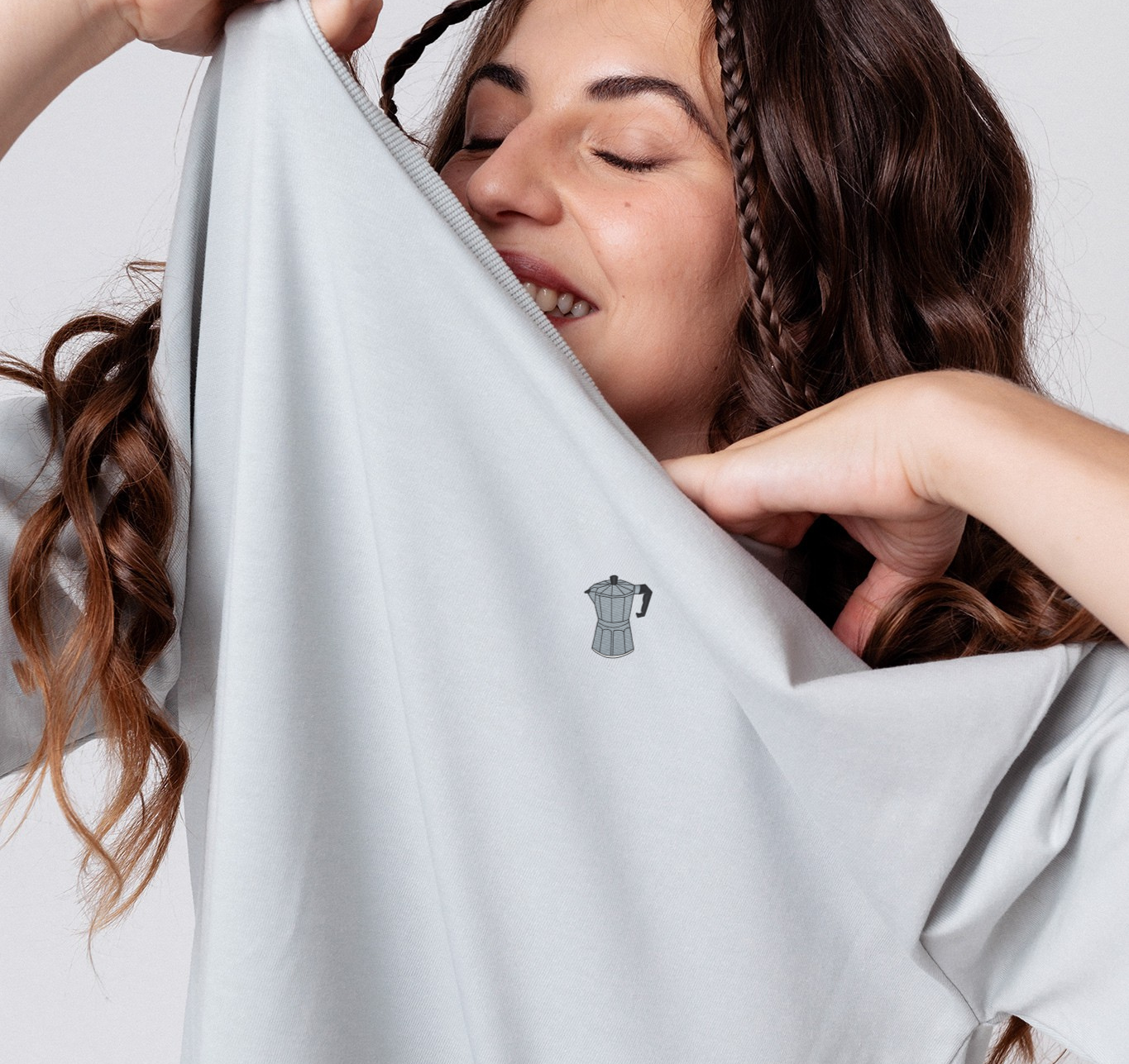 Espressokocher | Heavy Oversized Bio Baumwoll T-Shirt