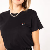 Sushi Nigiri | Besticktes Bio Baumwoll Frauen T-Shirt