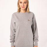 Siebträger & Tamper | Bestickter Bio-Baumwoll Frauen Pullover