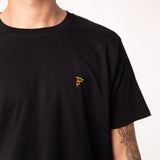 Pizza | Besticktes Bio Baumwoll Unisex T-Shirt