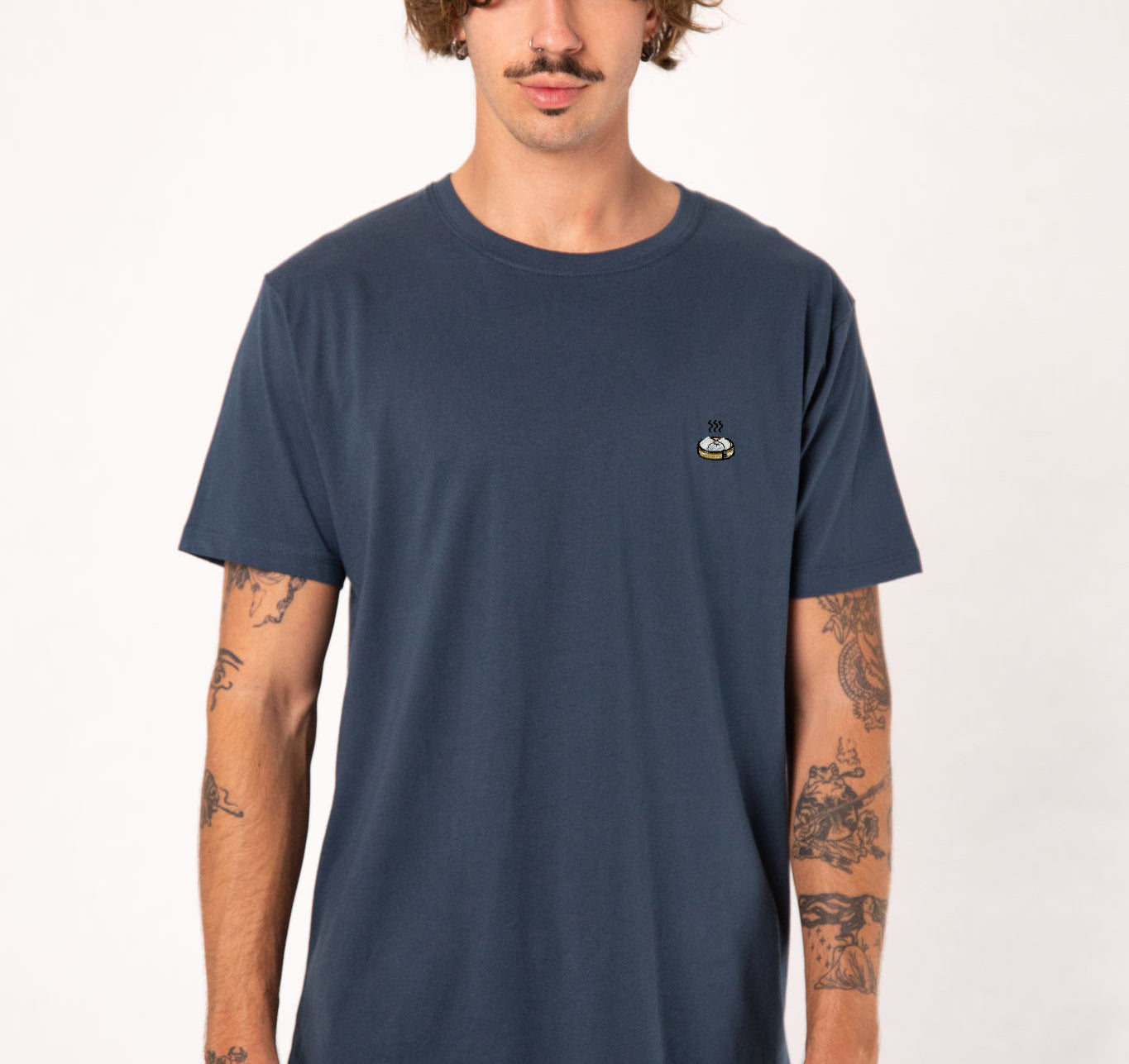 Dumplings | Besticktes Bio Baumwoll Unisex T-Shirt