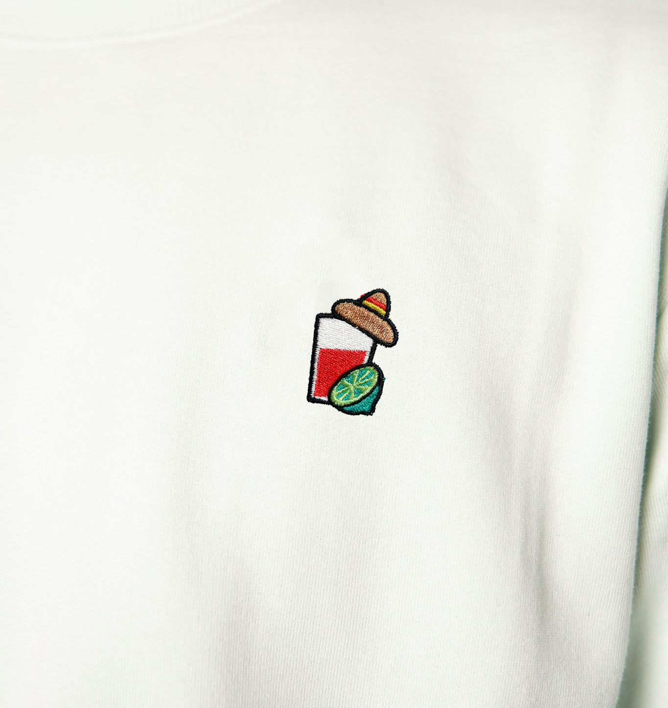 Mexikaner | Bestickter Bio-Baumwoll Unisex Pullover