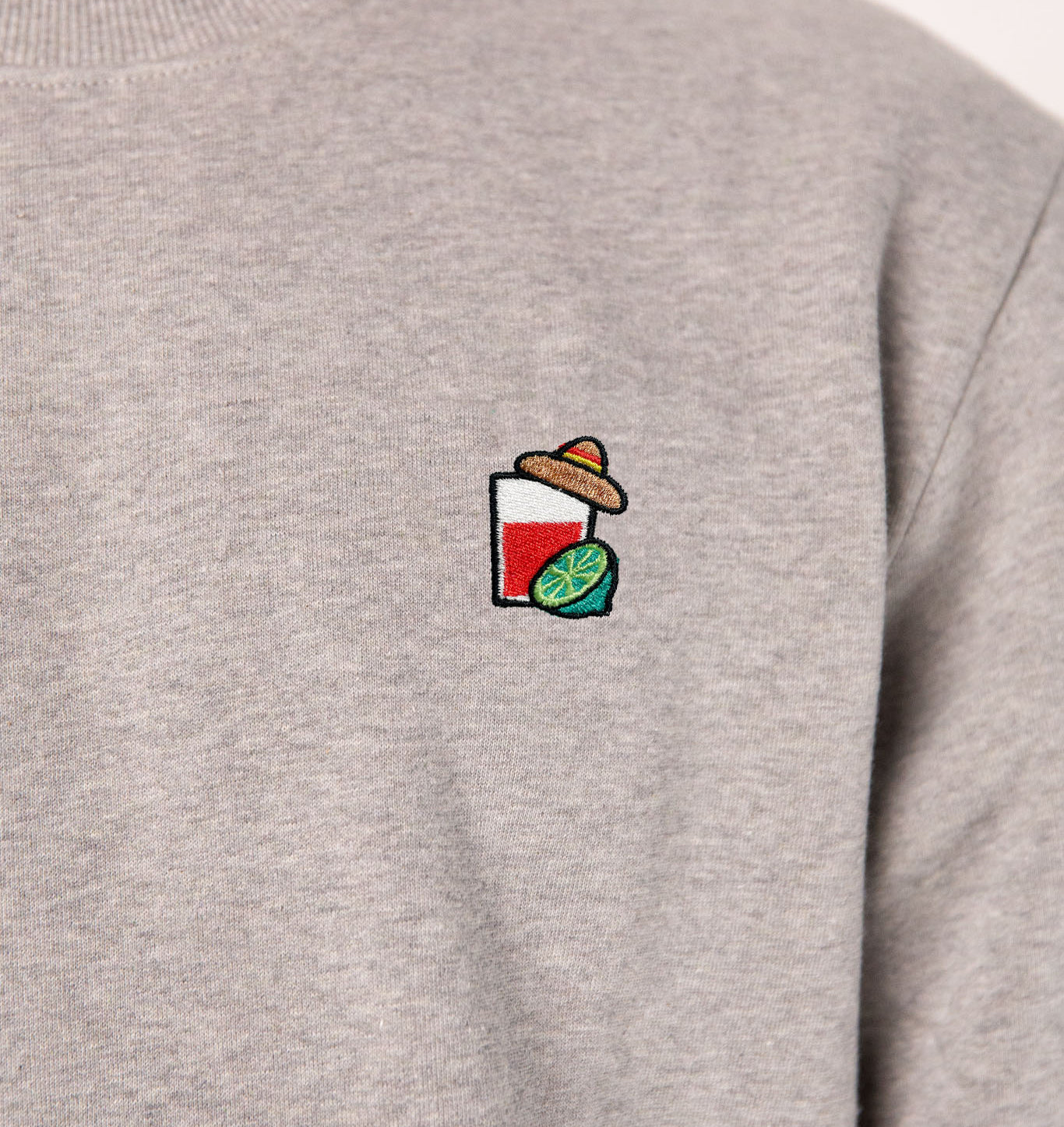 Mexikaner | Bestickter Bio-Baumwoll Unisex Pullover