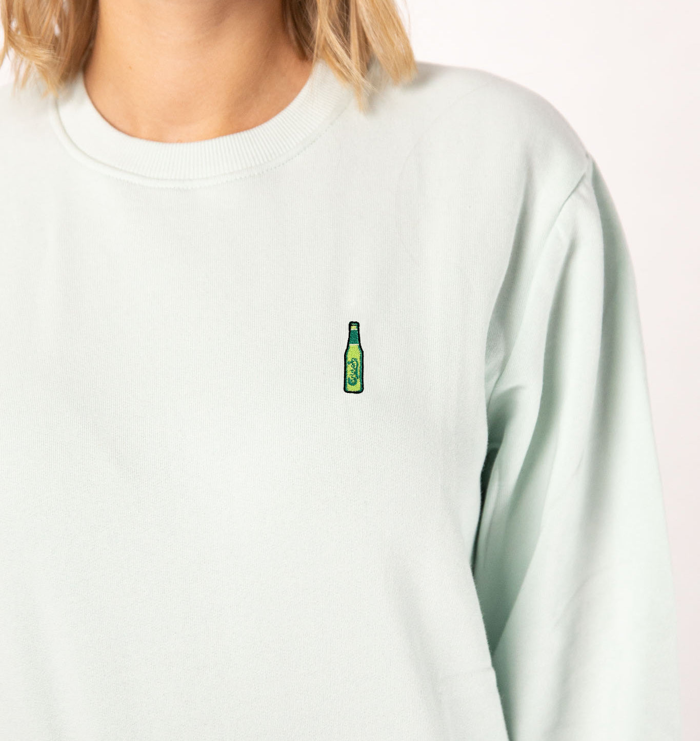 Carlsberg | Jersey de mujer de algodón orgánico bordado