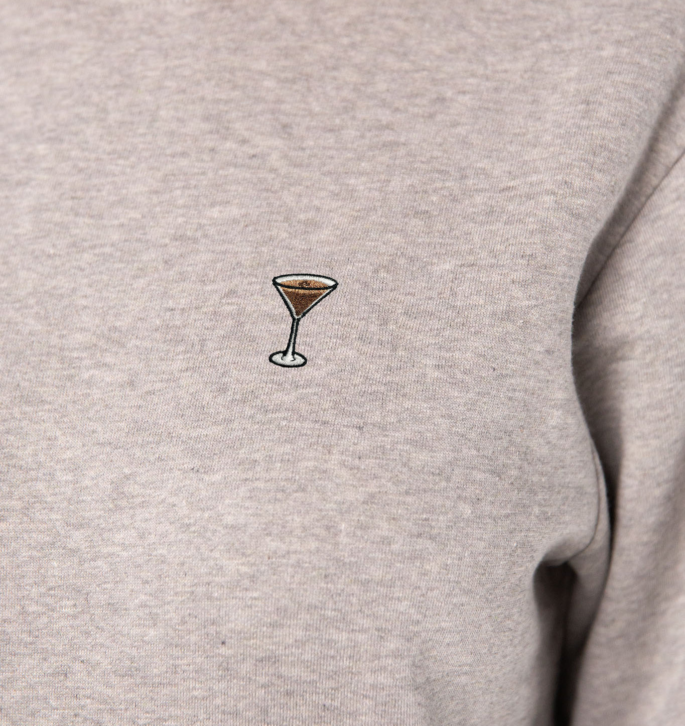 Espresso Martini | Jersey de mujer de algodón orgánico bordado