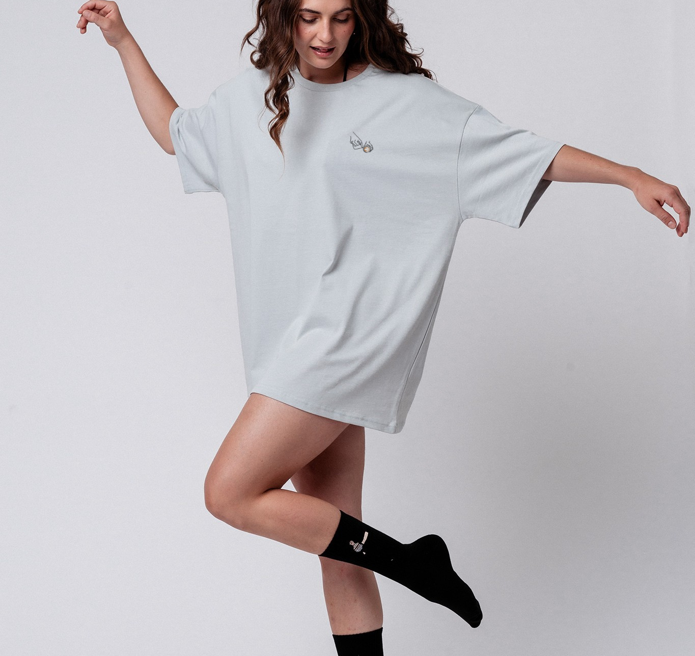 Latte Art | Heavy Oversized Bio Baumwoll T-Shirt