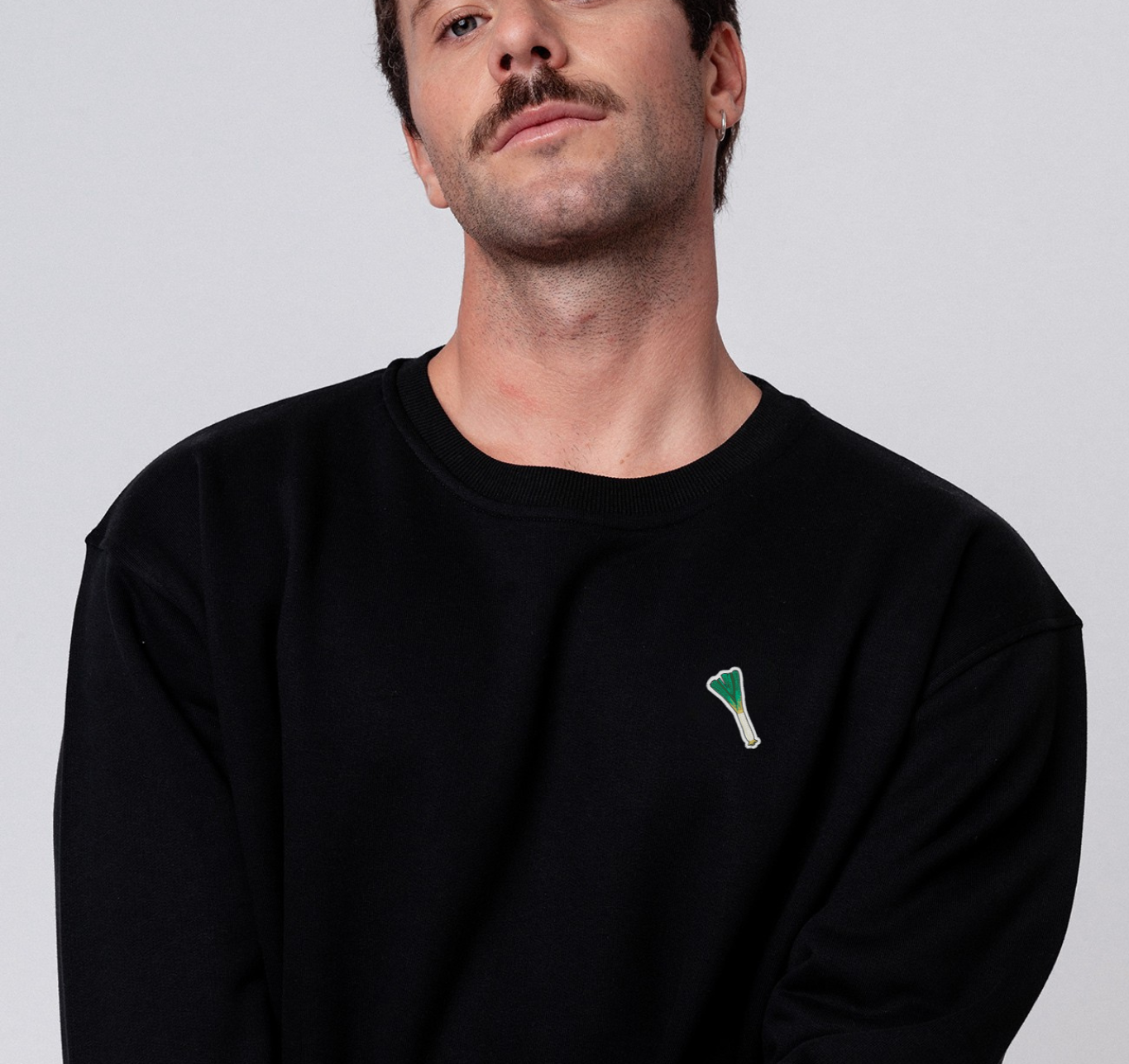 Lauch | Besticker Bio Baumwoll Unisex Pullover