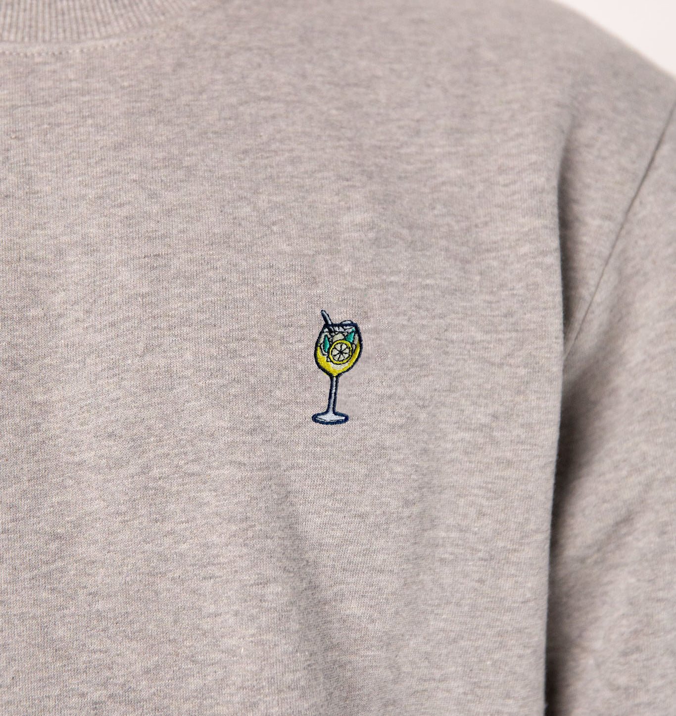Limoncello Spritz  | Bestickter Bio-Baumwoll Unisex Pullover