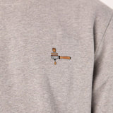 Siebträger & Tamper | Bestickter Bio-Baumwoll Unisex Pullover