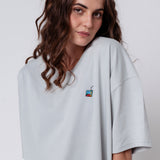 Pfirsich Eistee | Heavy Oversized Bio Baumwoll T-Shirt