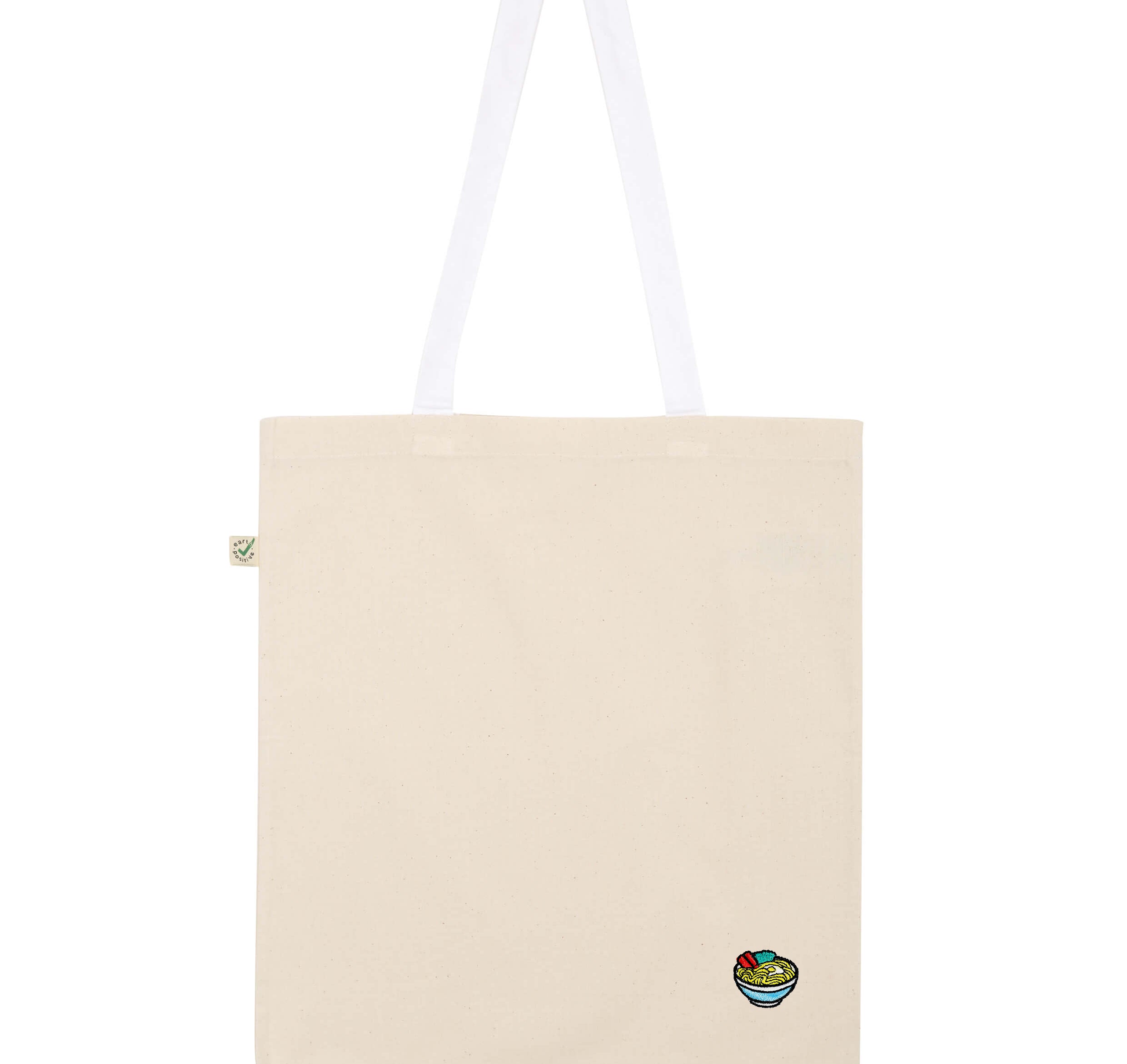 Ramen | Bestickte Bio Baumwoll Tasche