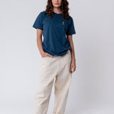 Kirschwasser | Besticktes Bio Baumwoll Unisex T-Shirt