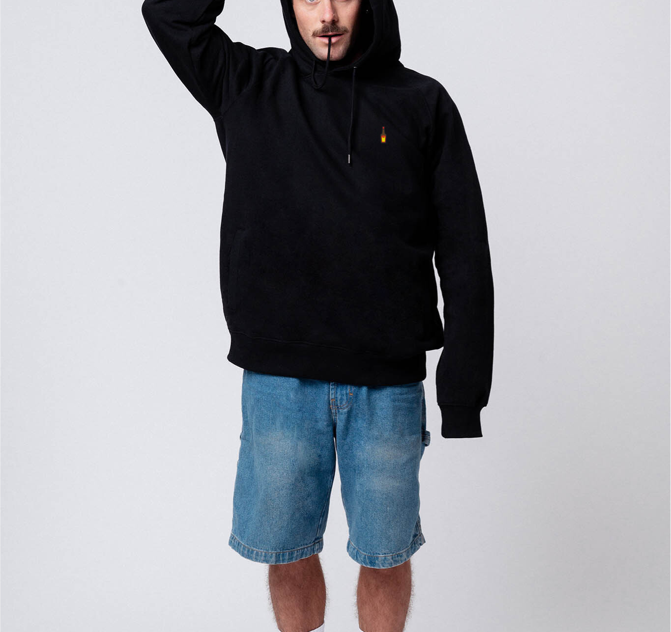 Würze Fix |  Bestickter Bio Baumwoll Unisex Hoodie