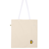 Jarra de Cerveza | Bolsa bordada de algodón orgánico