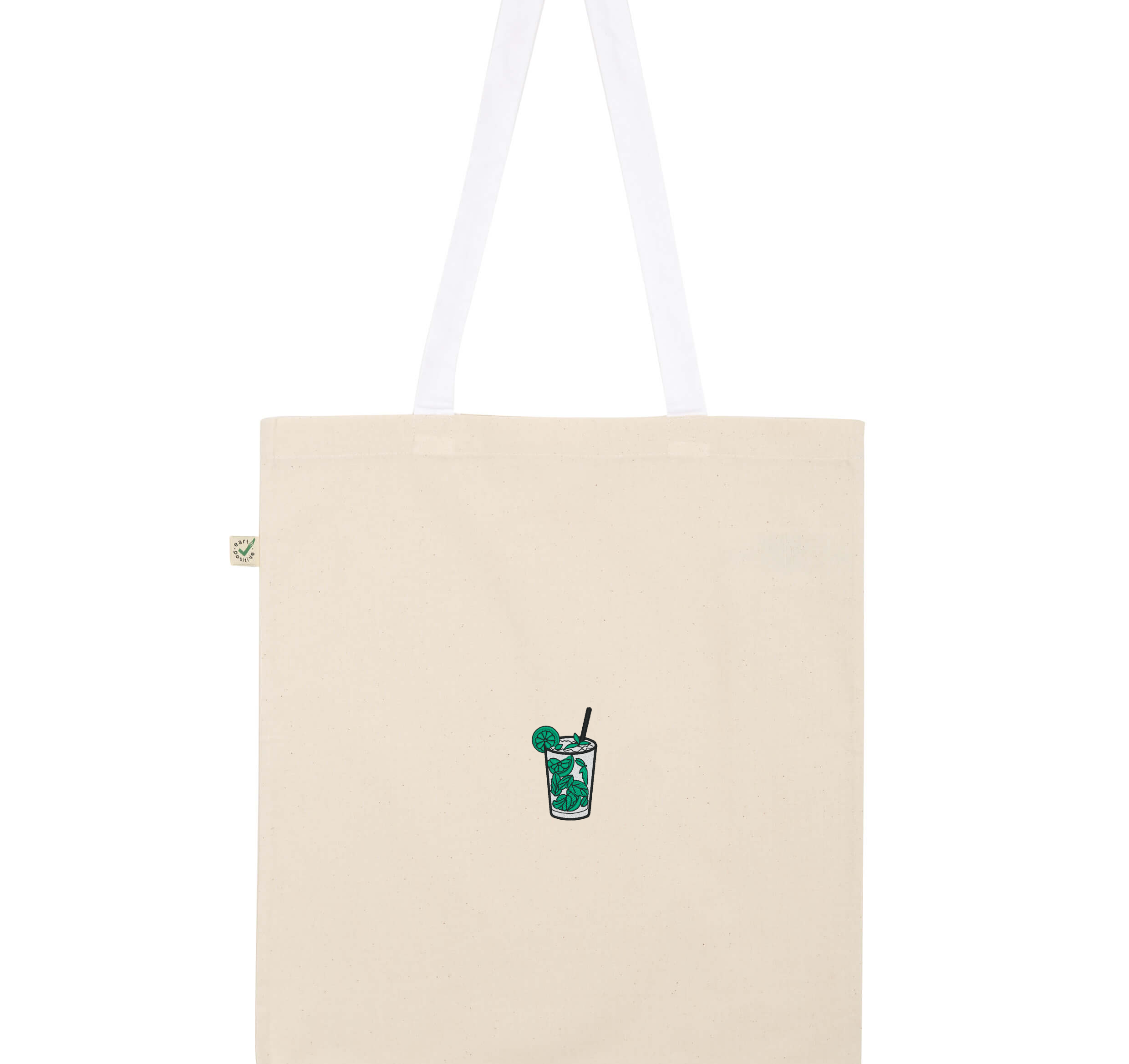 Mojito | Bolsa bordsda de algodón orgánico