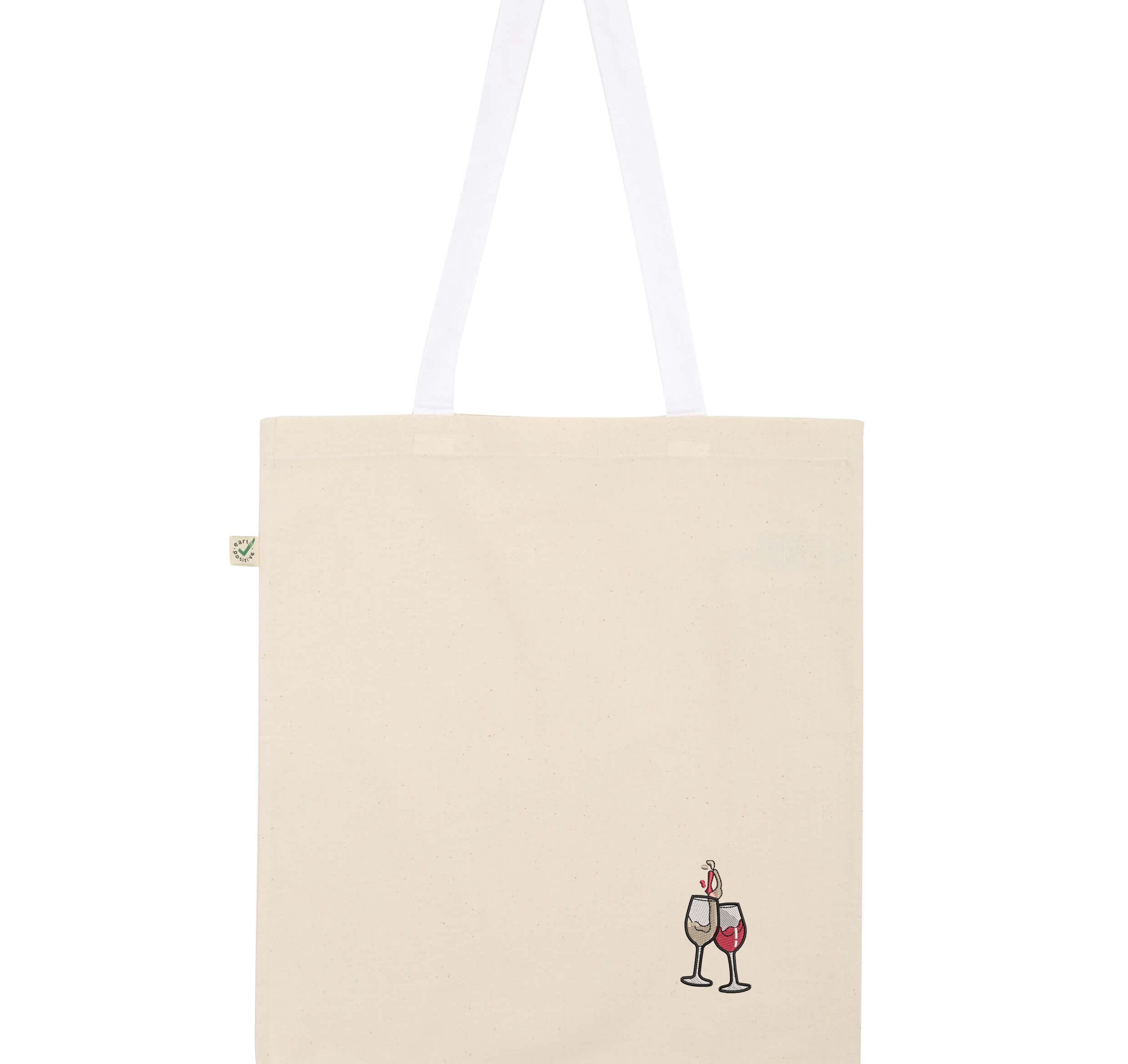 <br>	<br>Wein Duett  | Bolsa bordsda de algodón orgánico